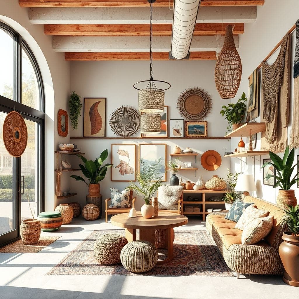 Modern Boho Store design example 1