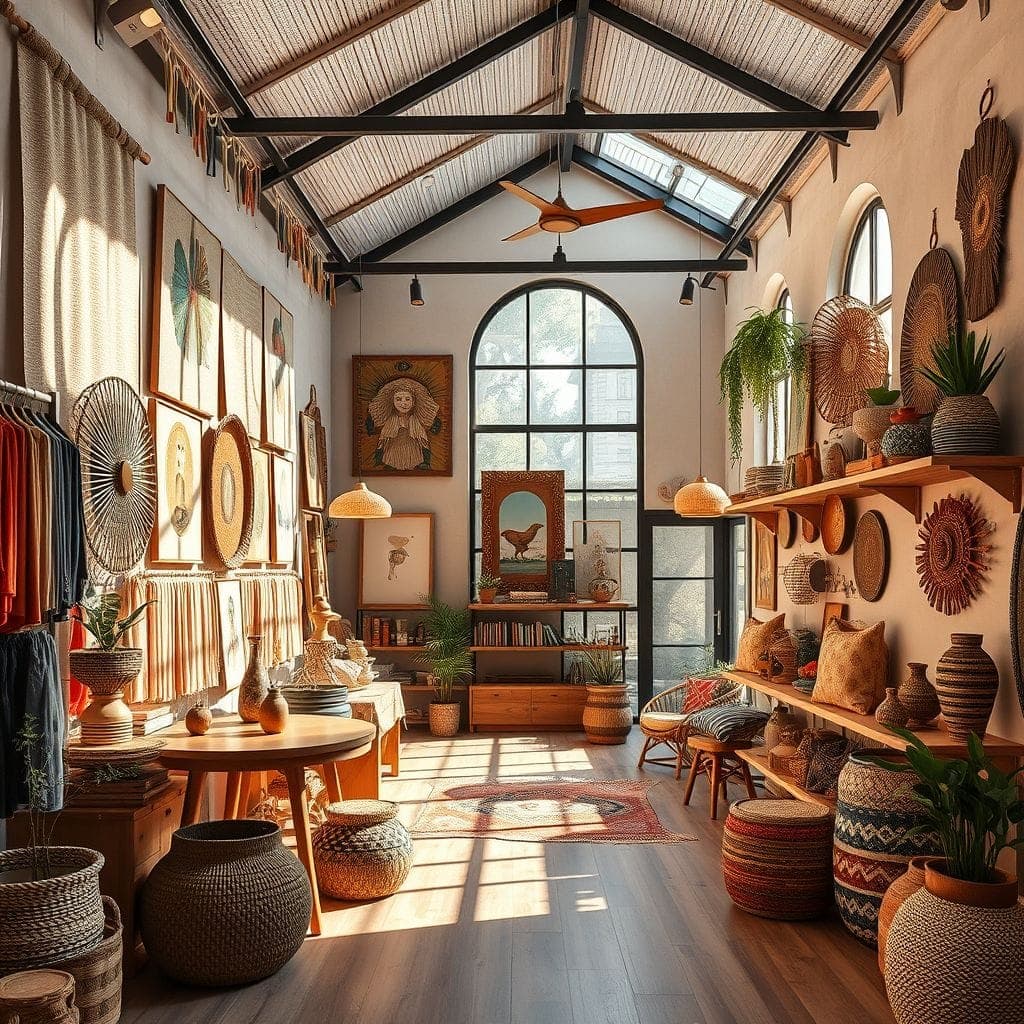 Modern Boho Store design example 4