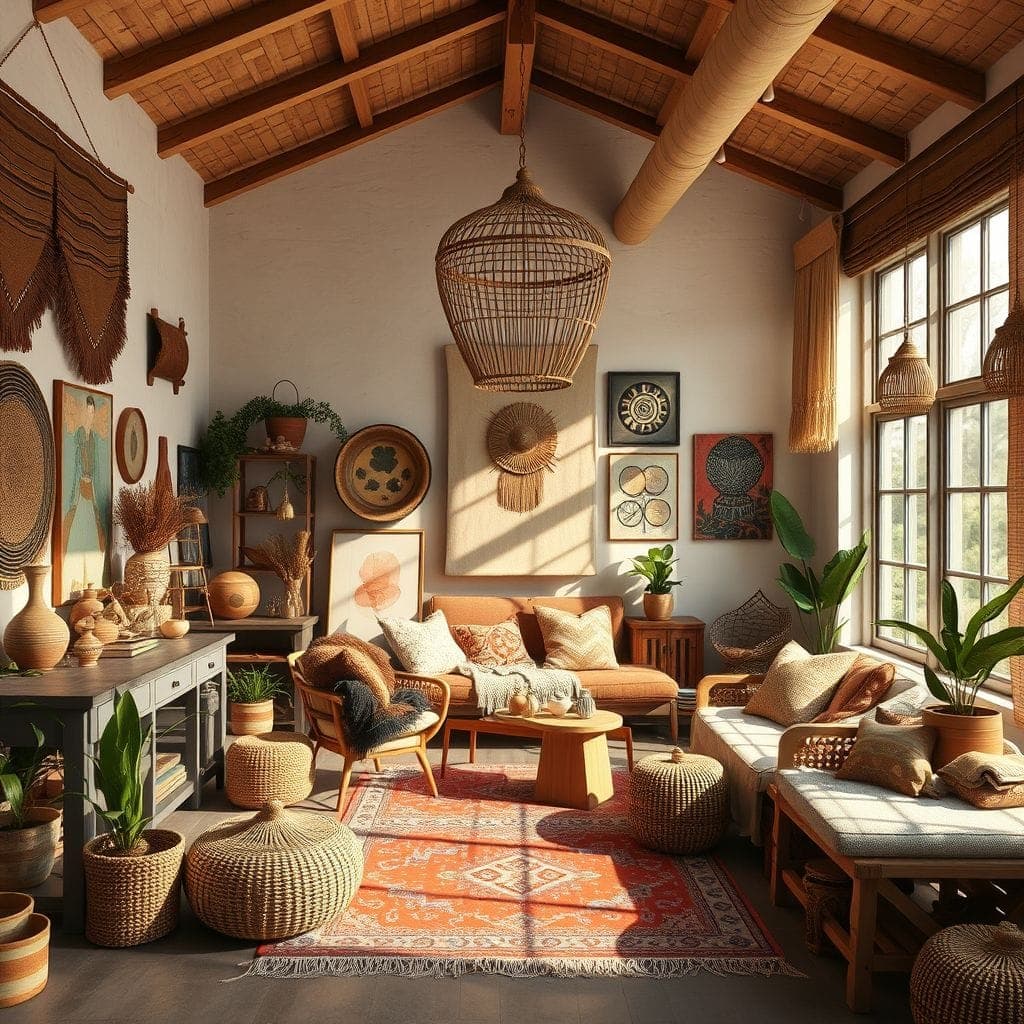 Modern Boho Workshop design example 1