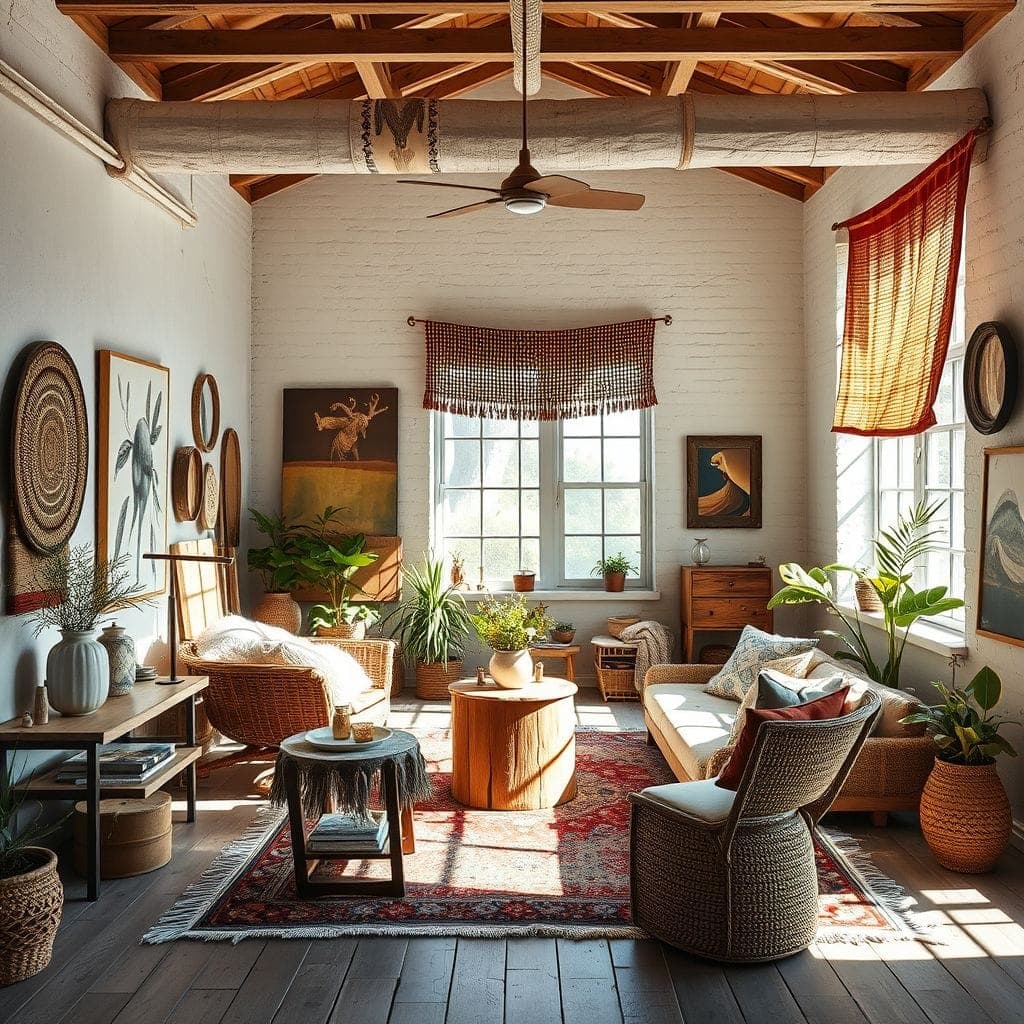 Modern Boho Workshop design example 2