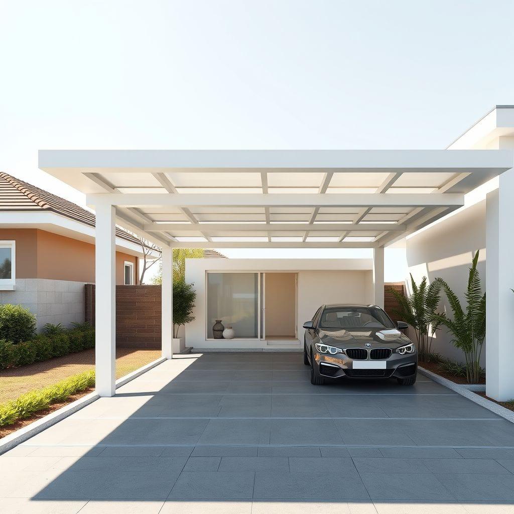 Modern Carport design example 1