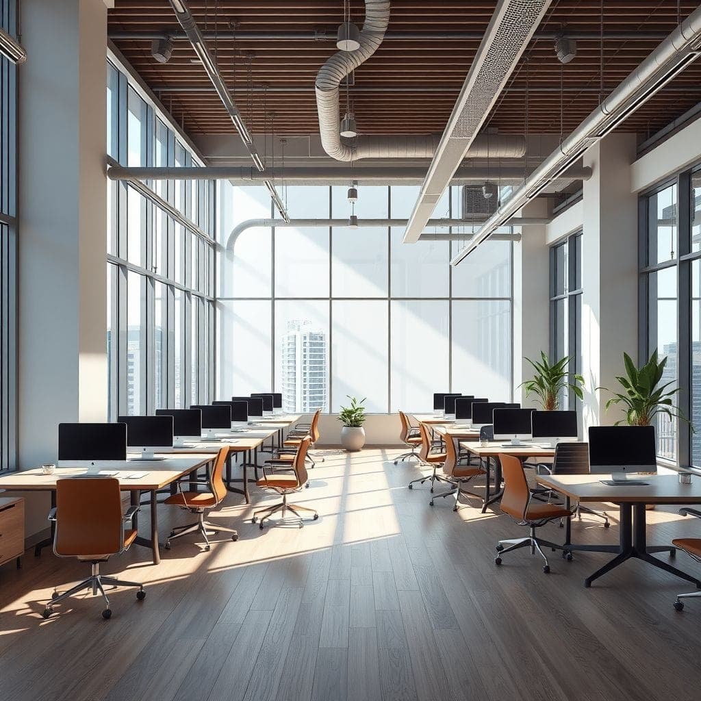 Modern Coworking Space design example 3