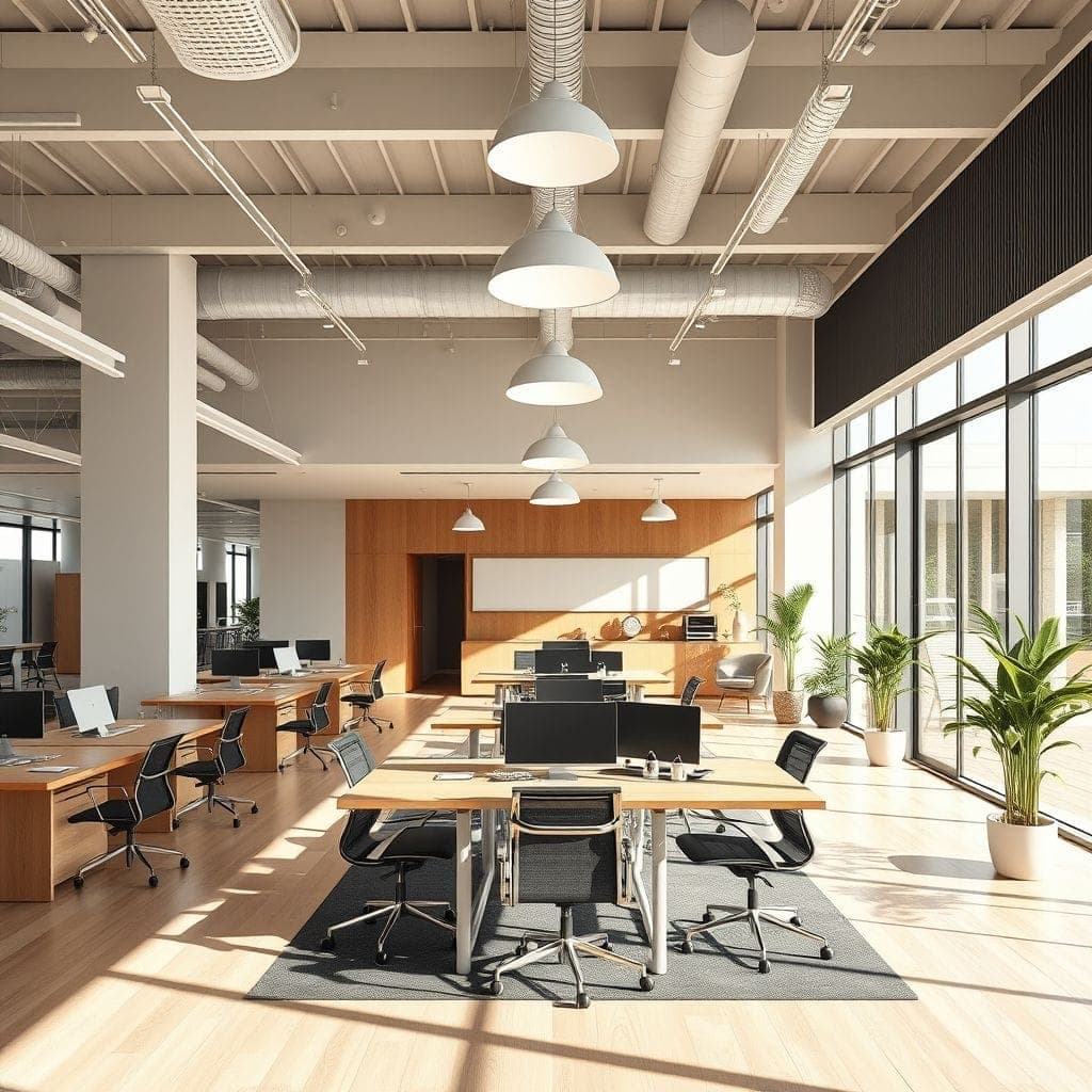 Modern Coworking Space design example 4