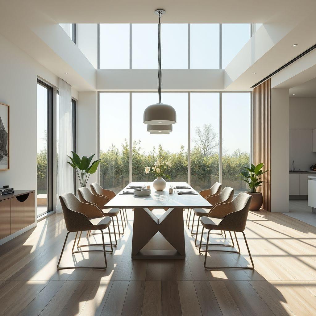 Modern Dining Room design example 1