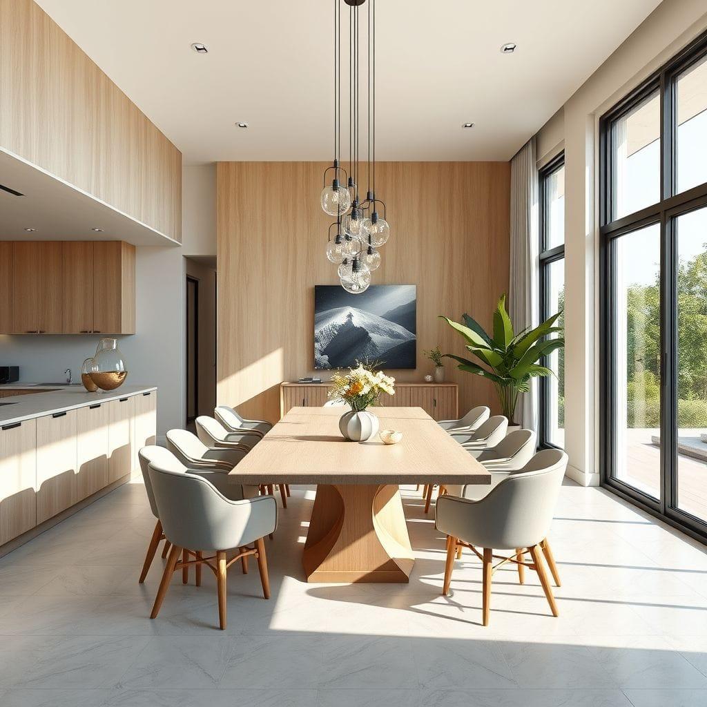 Modern Dining Room design example 3