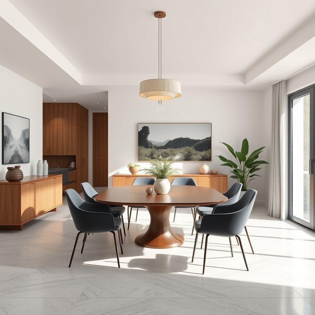 Modern Dining Room design example 4
