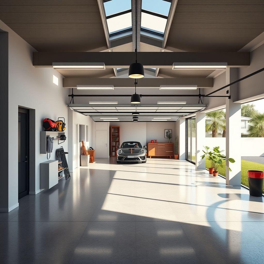 Modern Garage design example 1