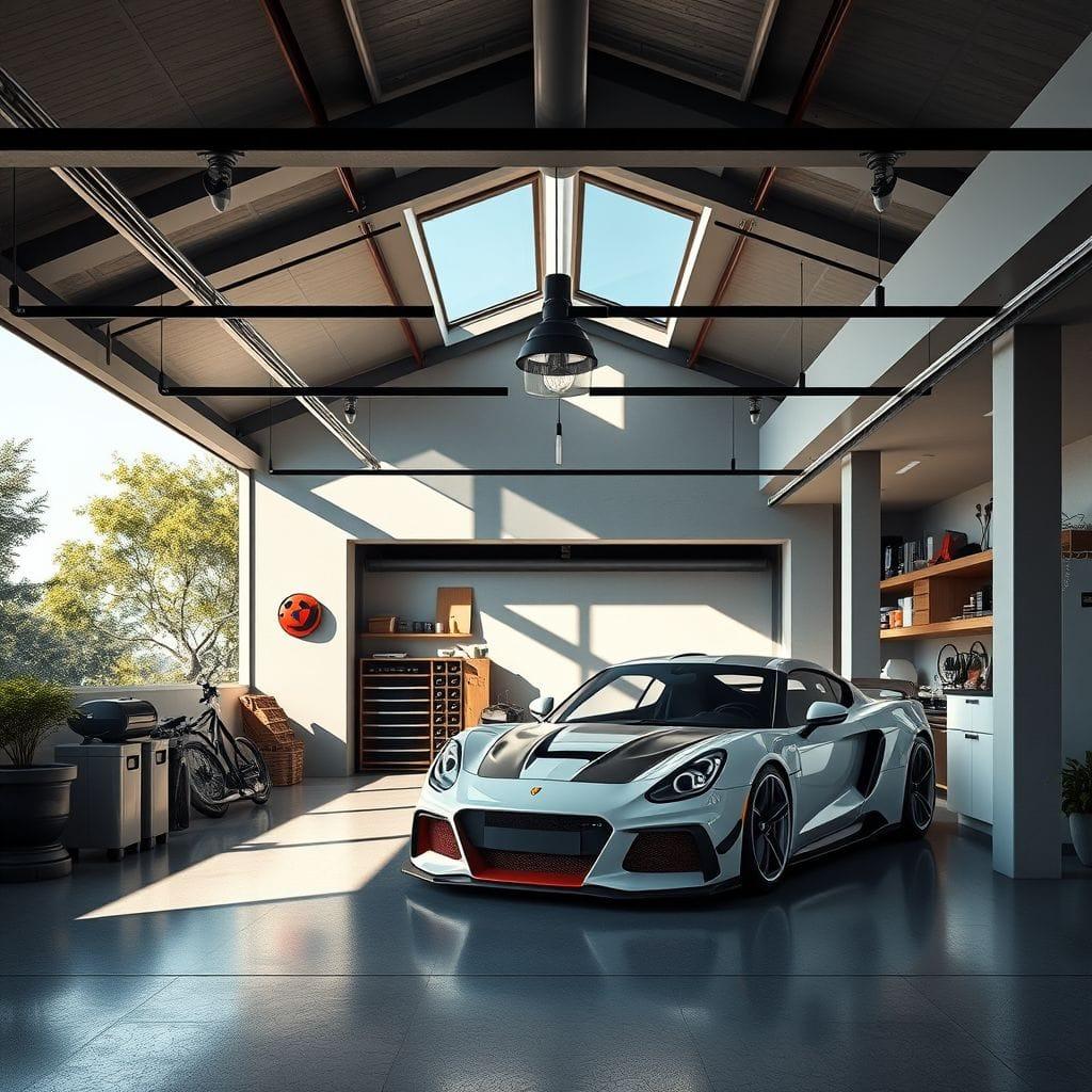 Modern Garage design example 2