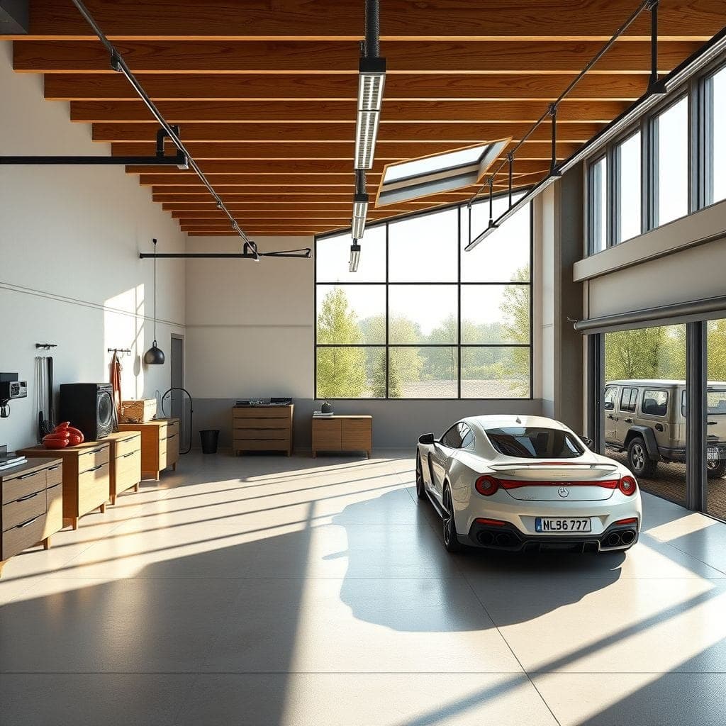 Modern Garage design example 4