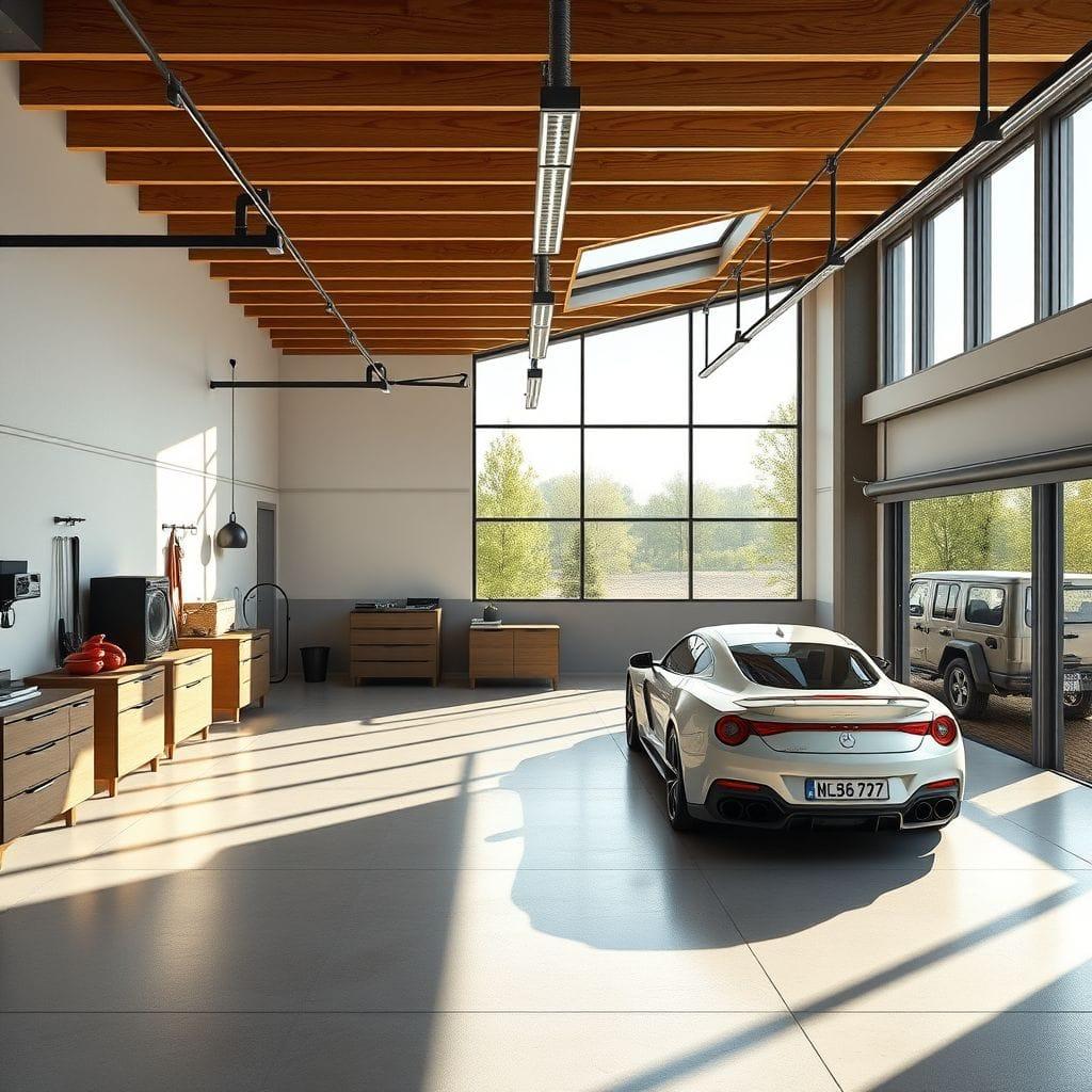 Modern Garage design example 4
