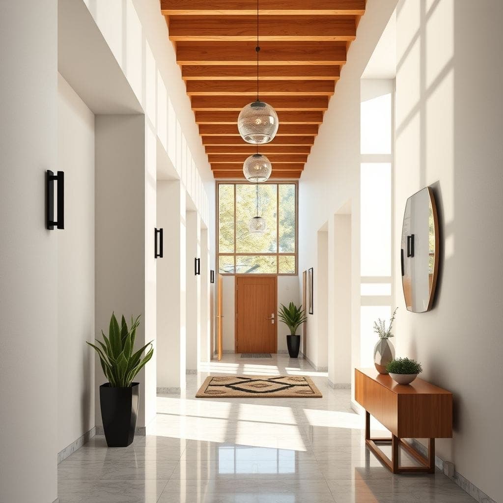 Modern Hallway design example 1