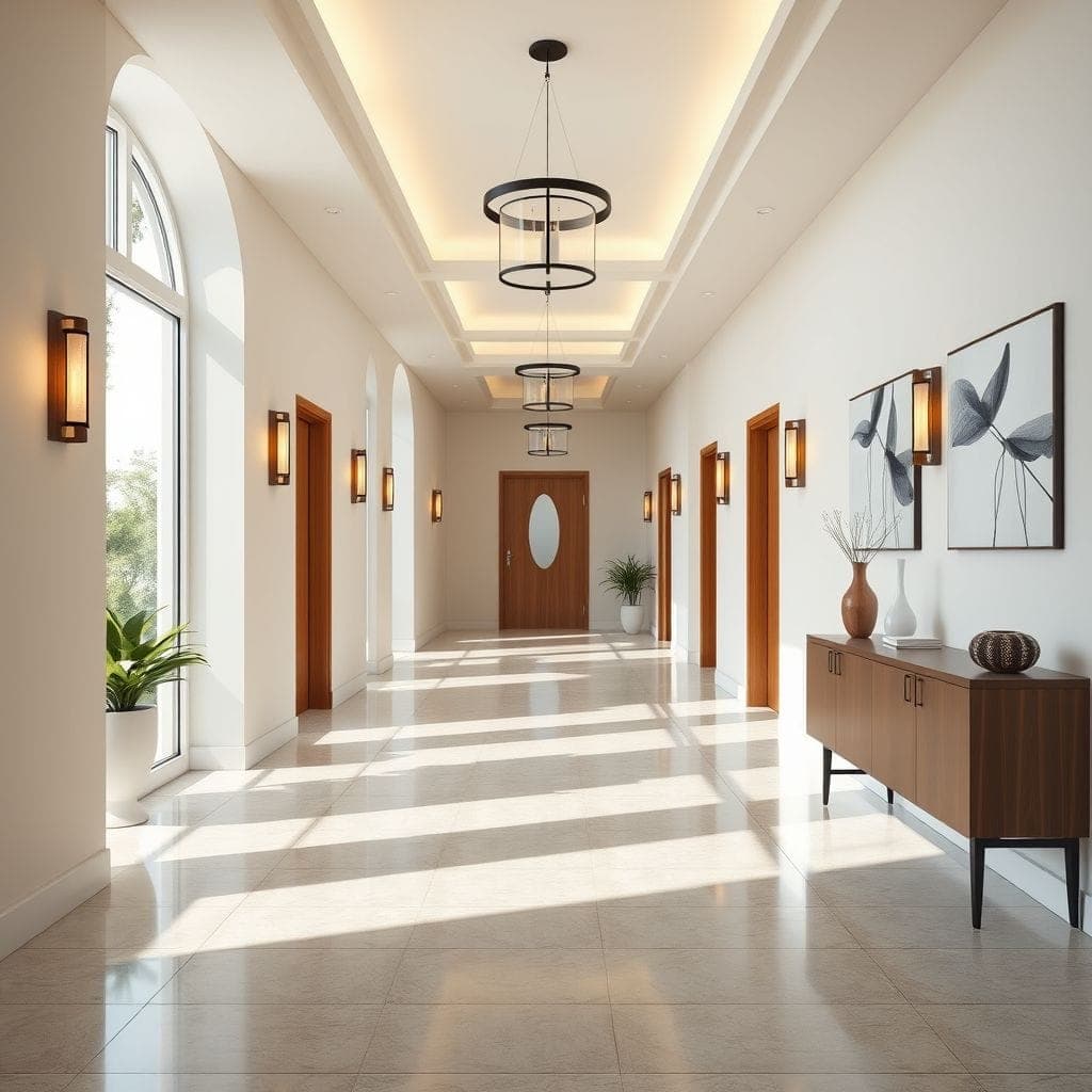 Modern Hallway design example 2