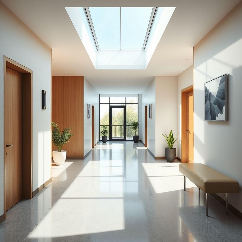 Modern Hallway design example 3