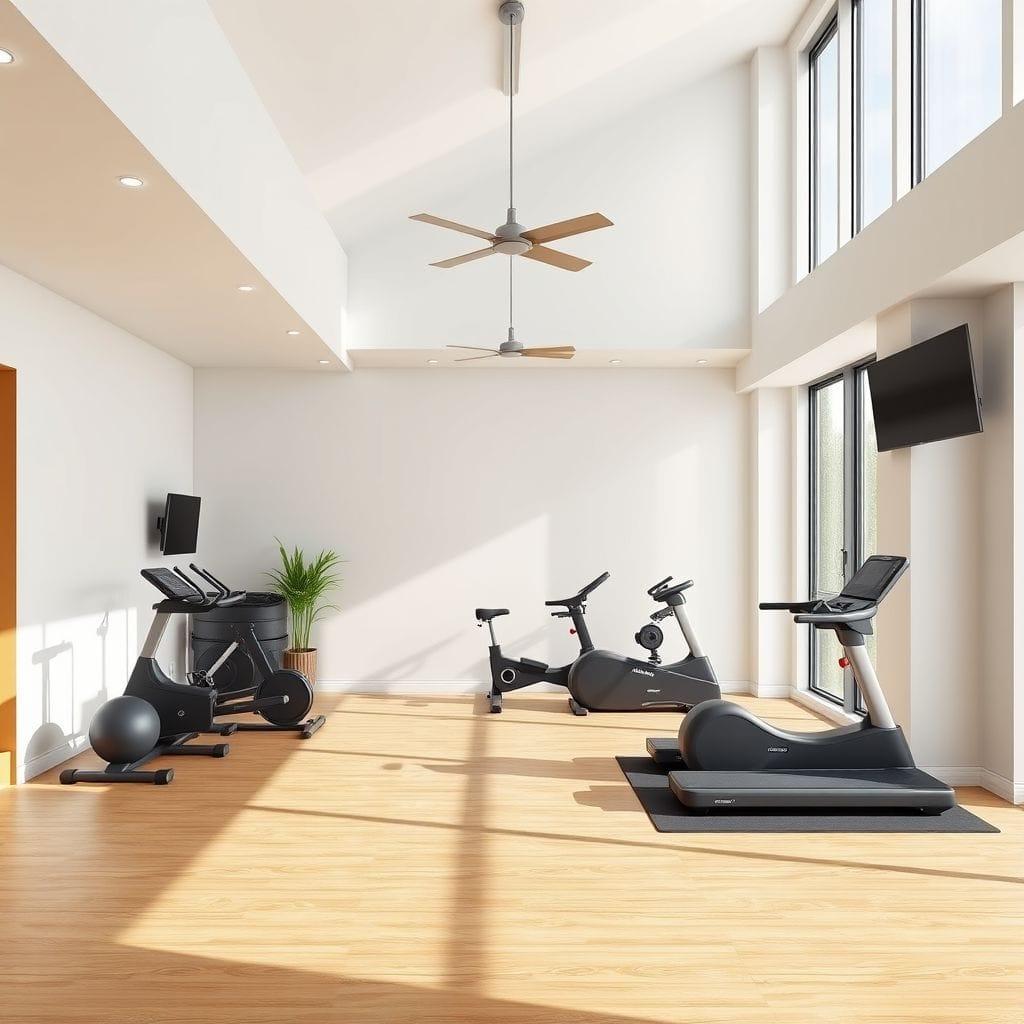 Modern Home Gym design example 4