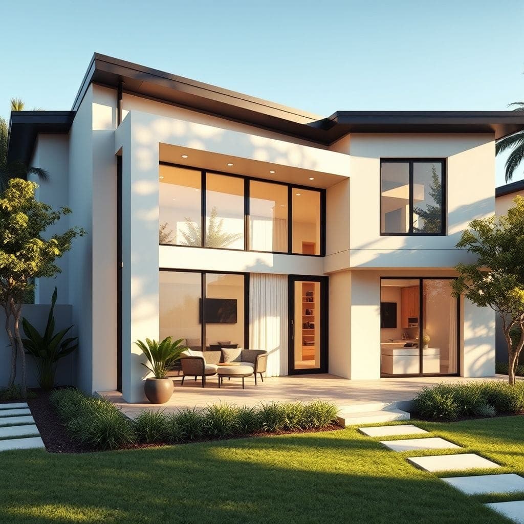 Modern House Exterior design example 1