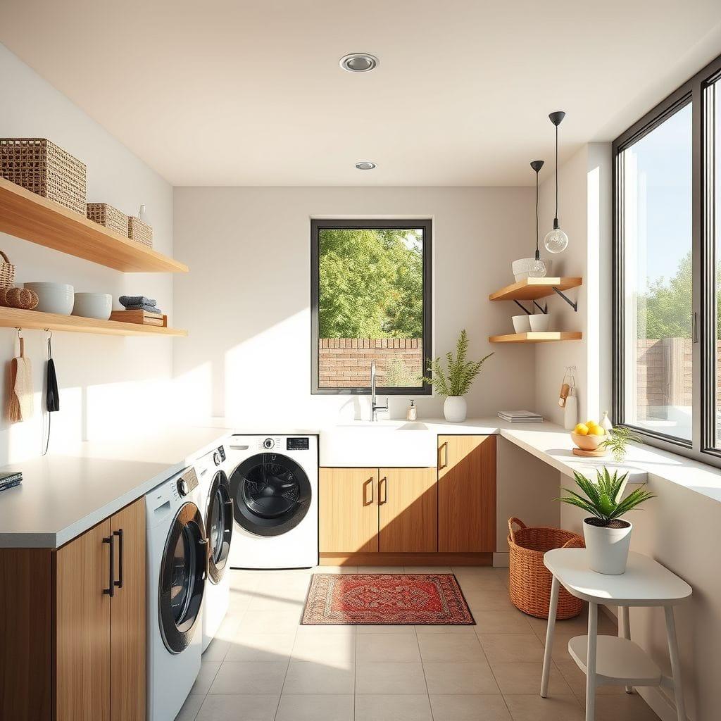 Modern Laundry Room design example 1