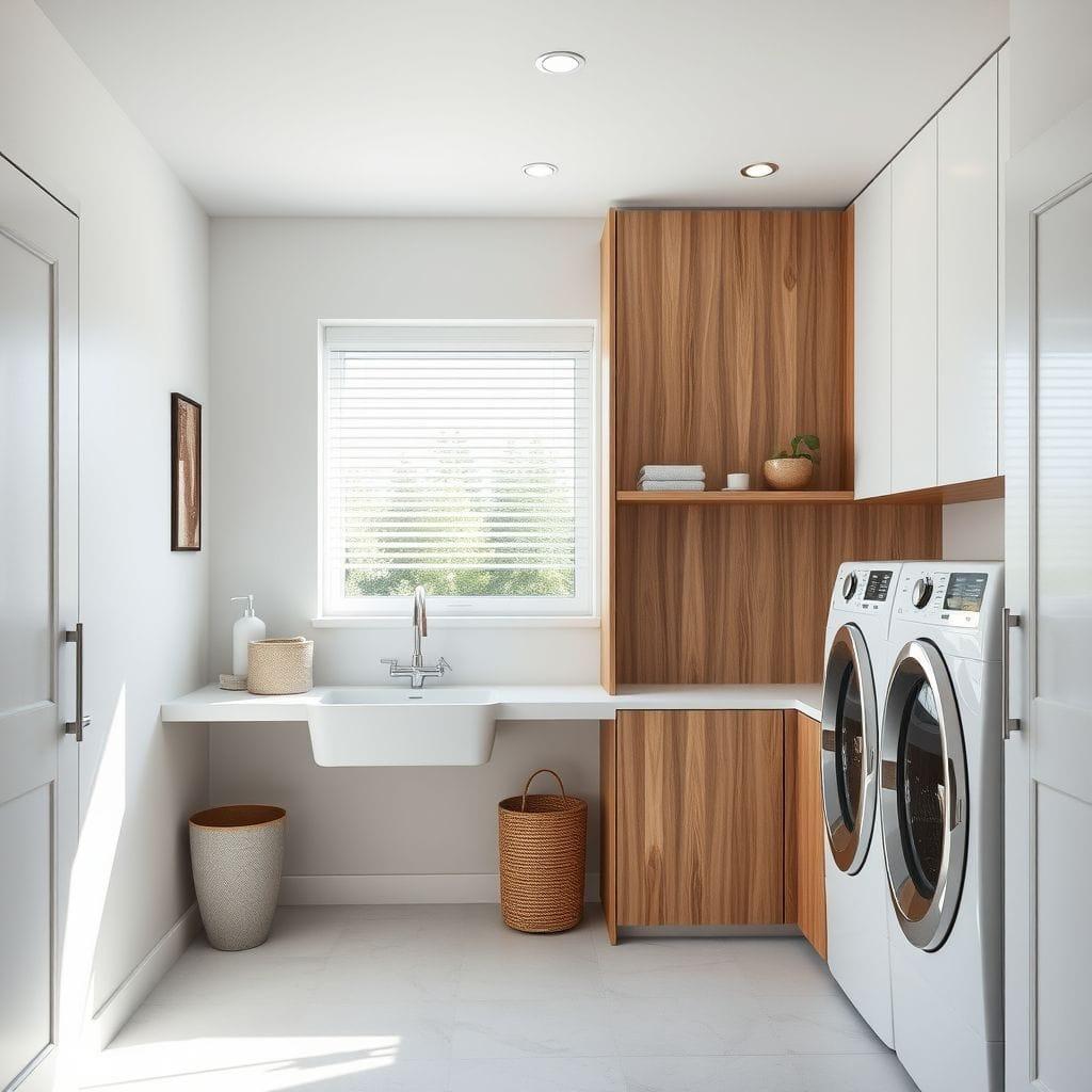 Modern Laundry Room design example 3