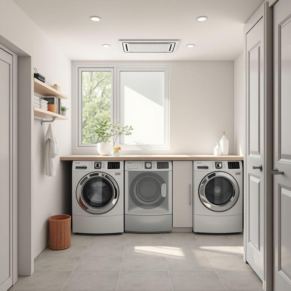 Modern Laundry Room design example 4