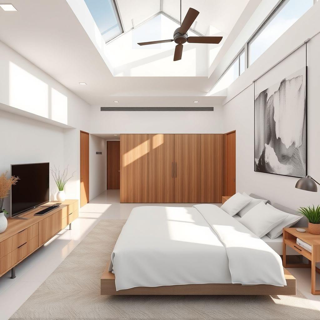 Modern Master Bedroom design example 1