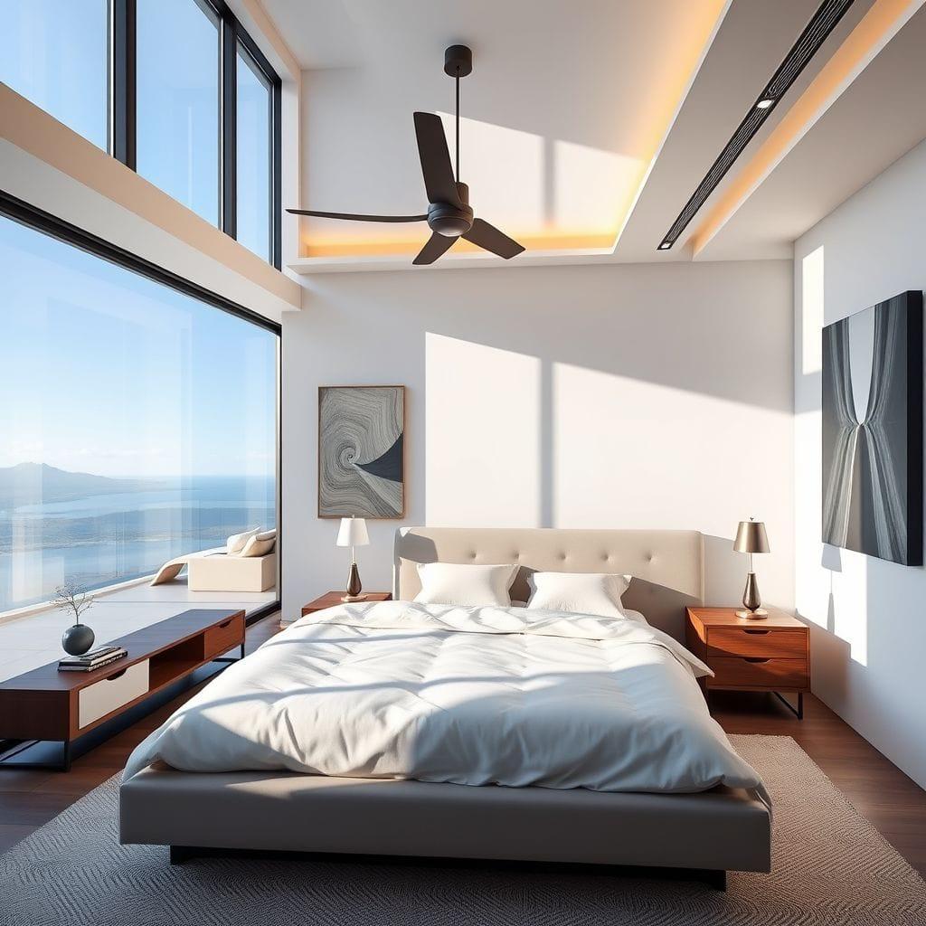 Modern Master Bedroom design example 4