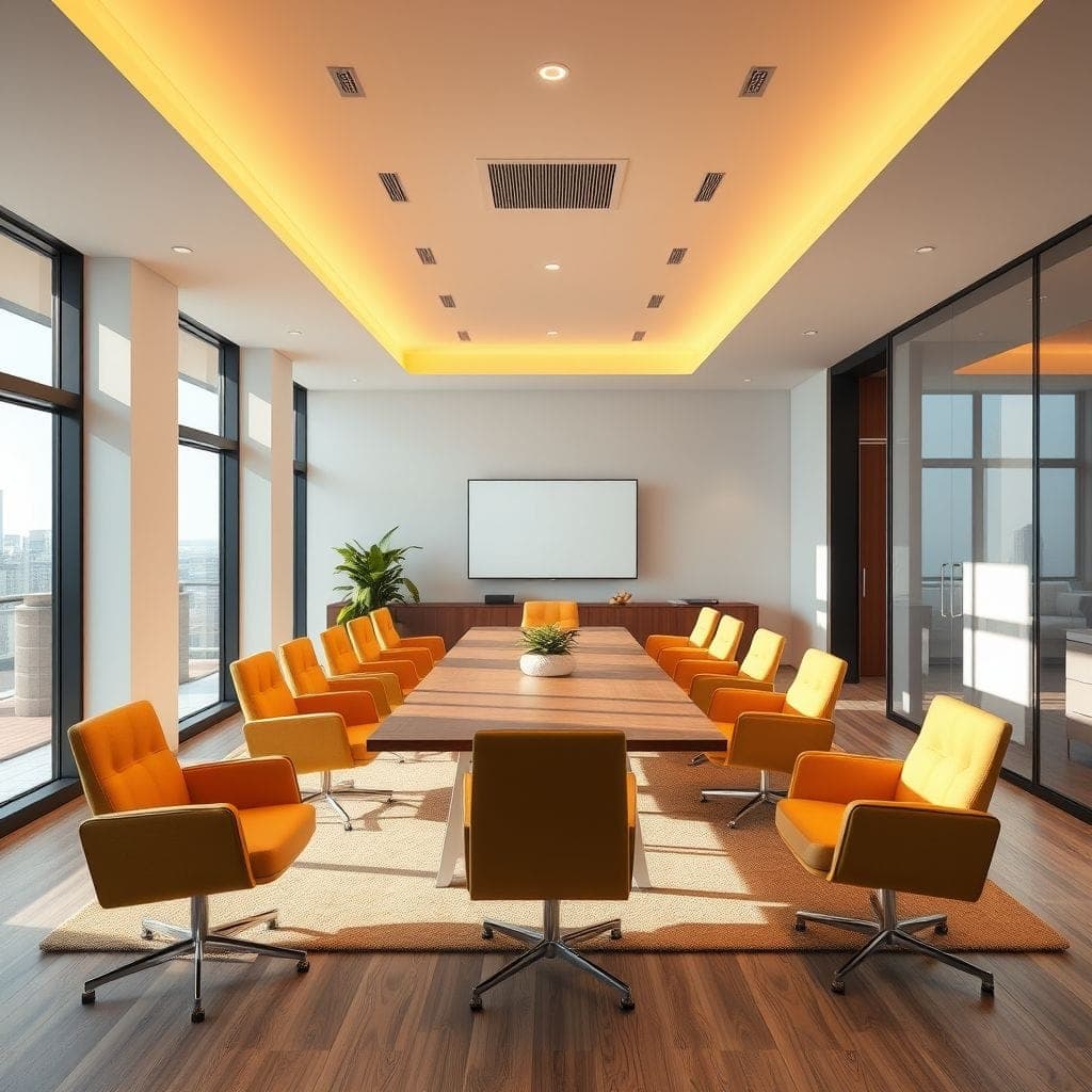 Modern Meeting Room design example 4