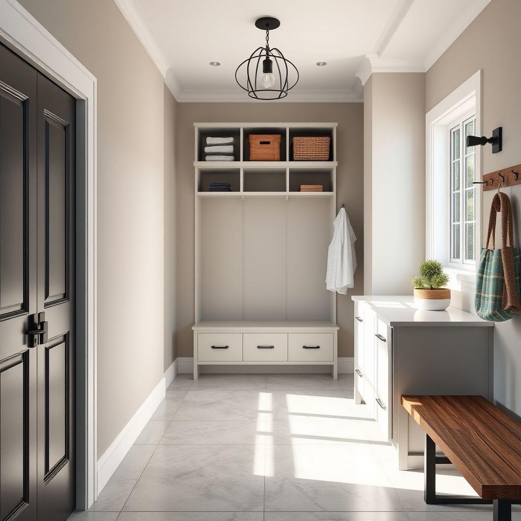 Modern Mudroom design example 1