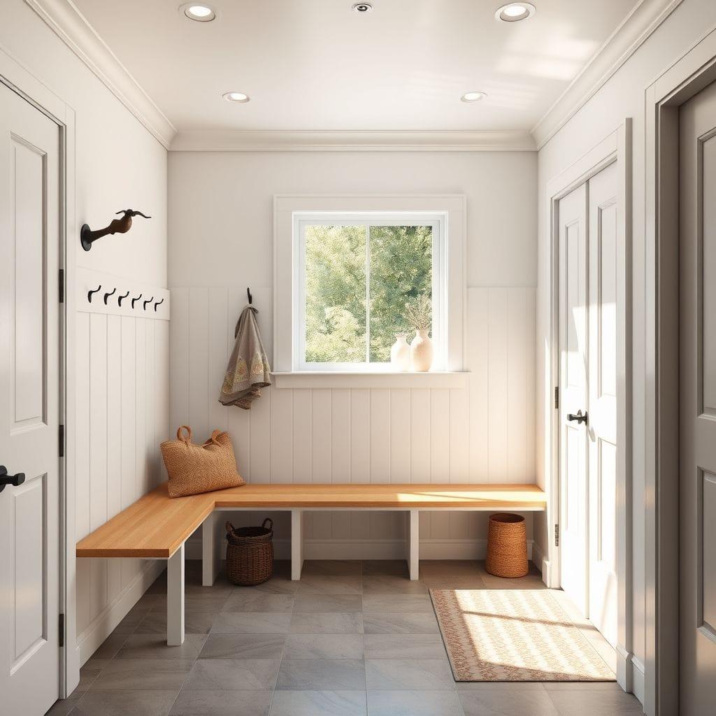 Modern Mudroom design example 2