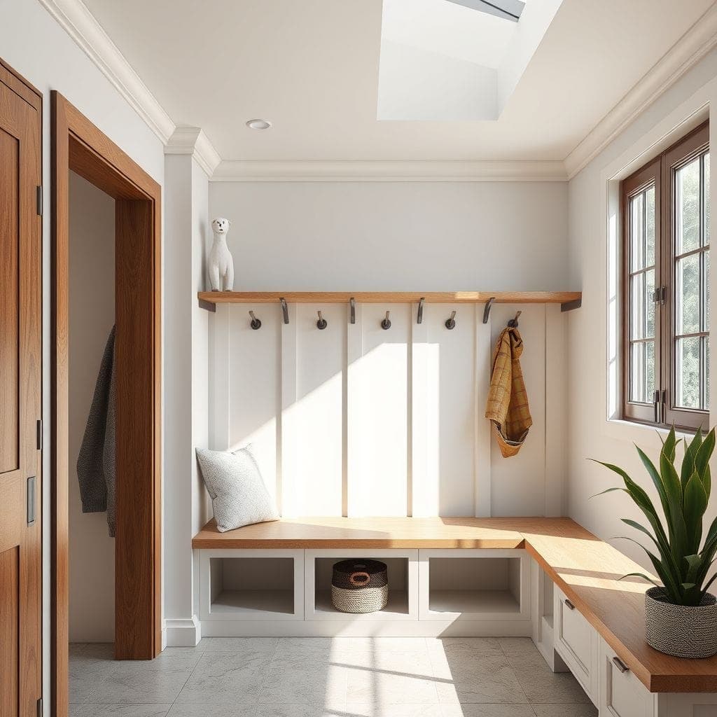 Modern Mudroom design example 3