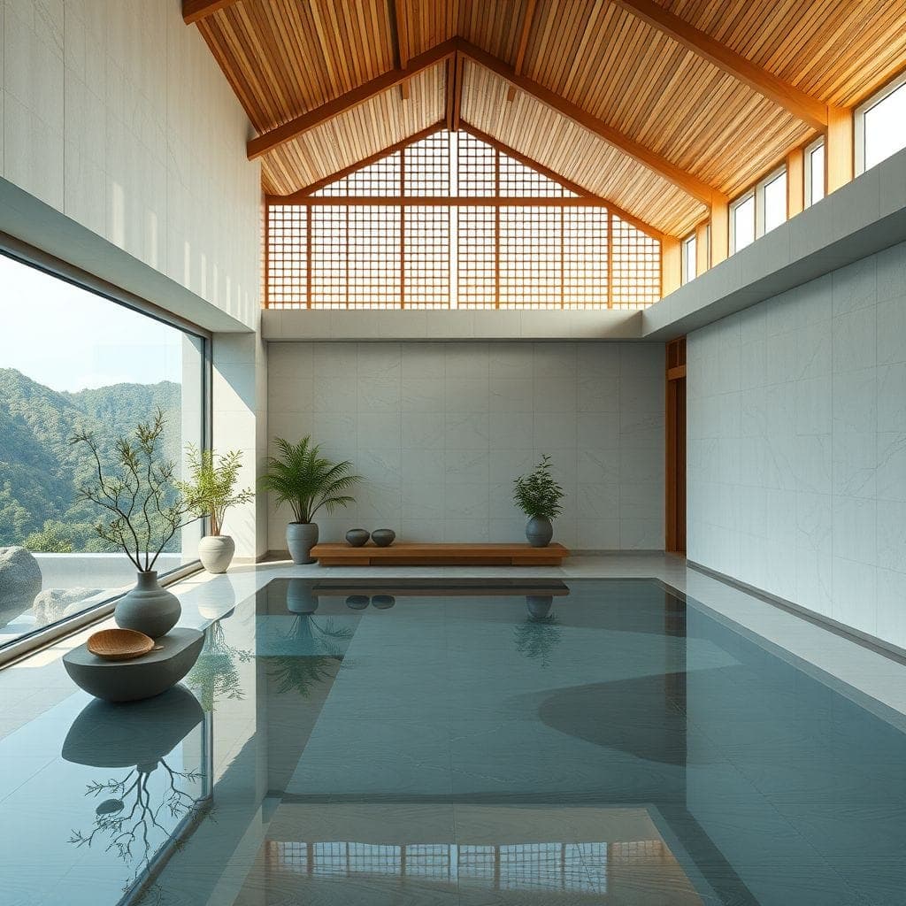 Modern Onsen design example 3