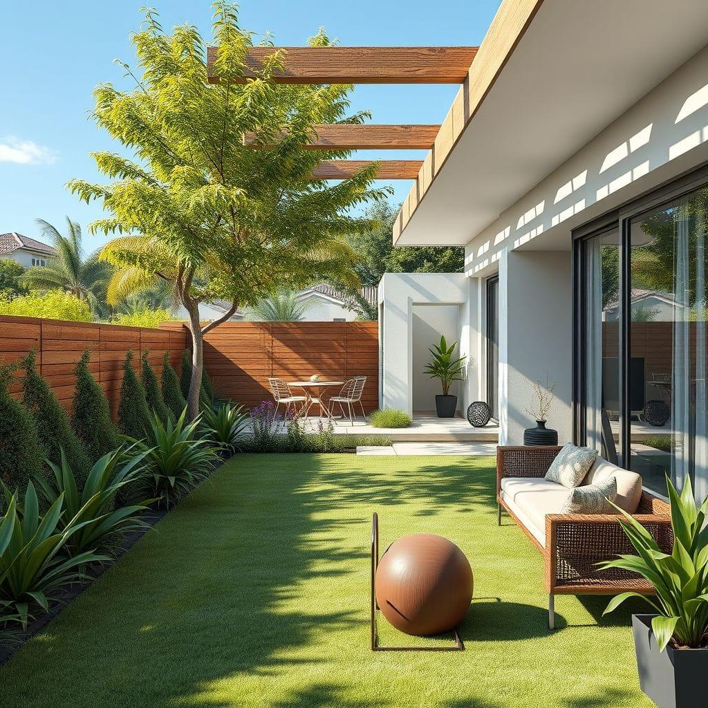 Modern Outdoor Garden design example 4