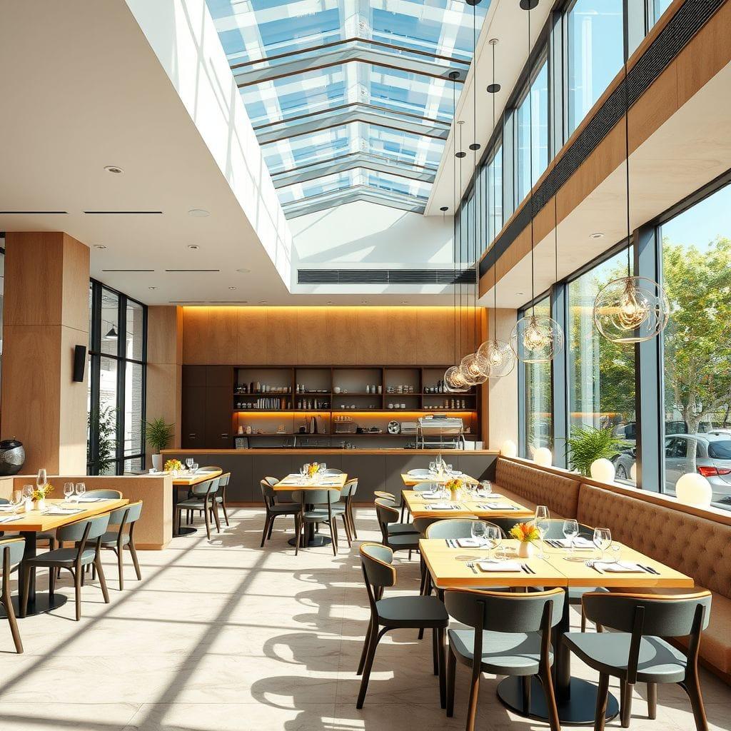 Modern Restaurant design example 4