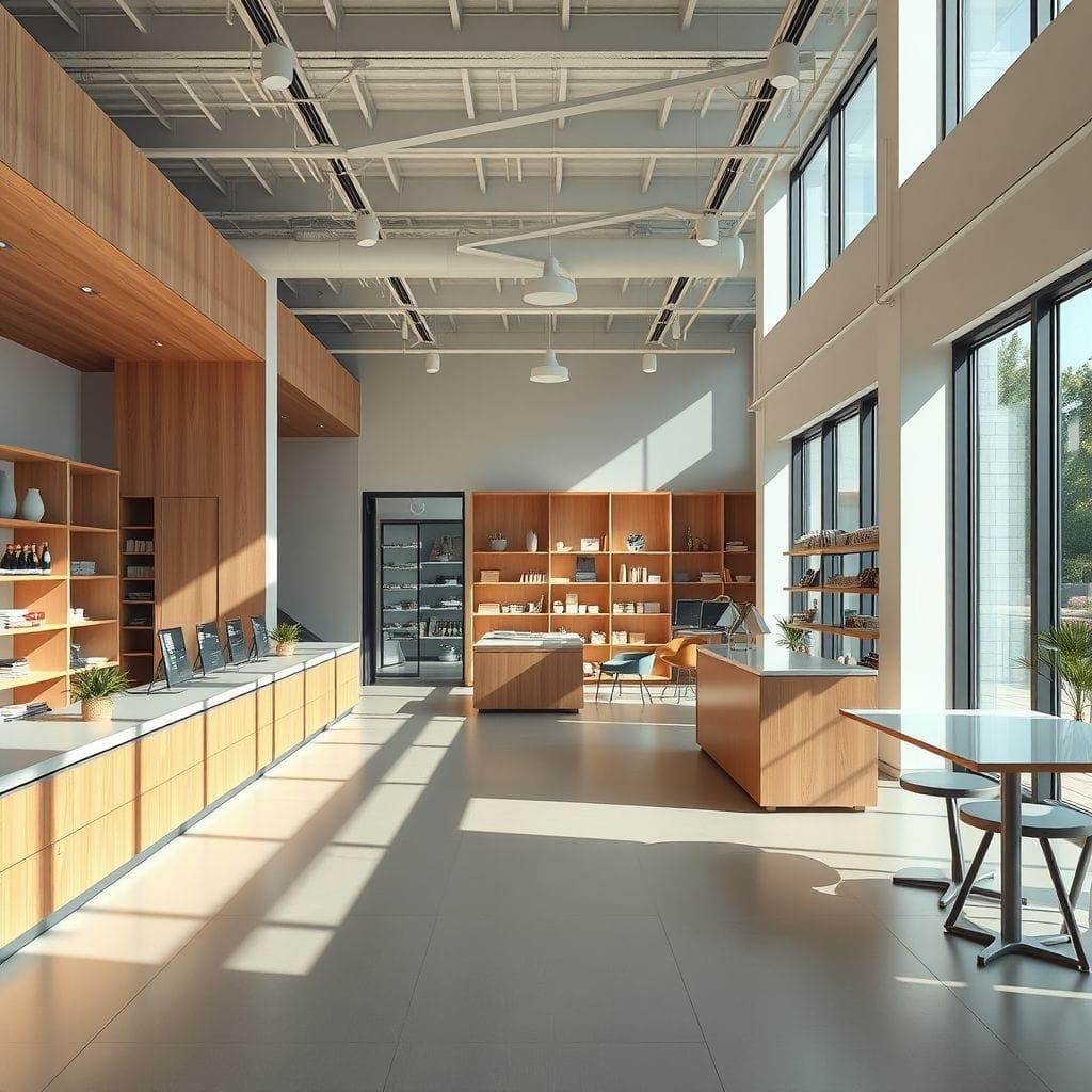 Modern Store design example 2