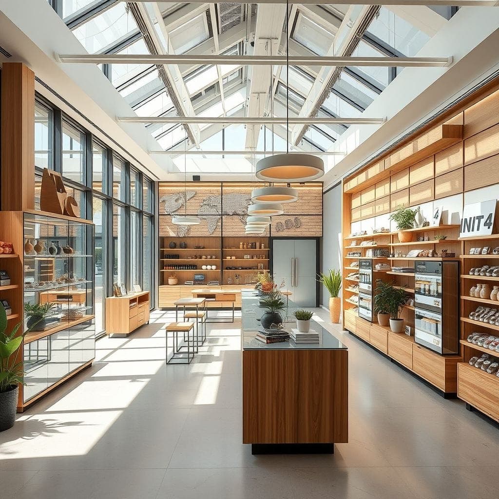 Modern Store design example 4