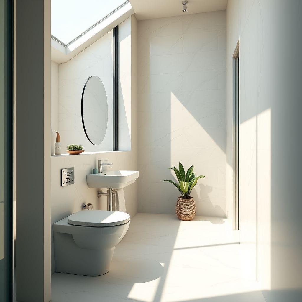 Modern Toilet design example 2