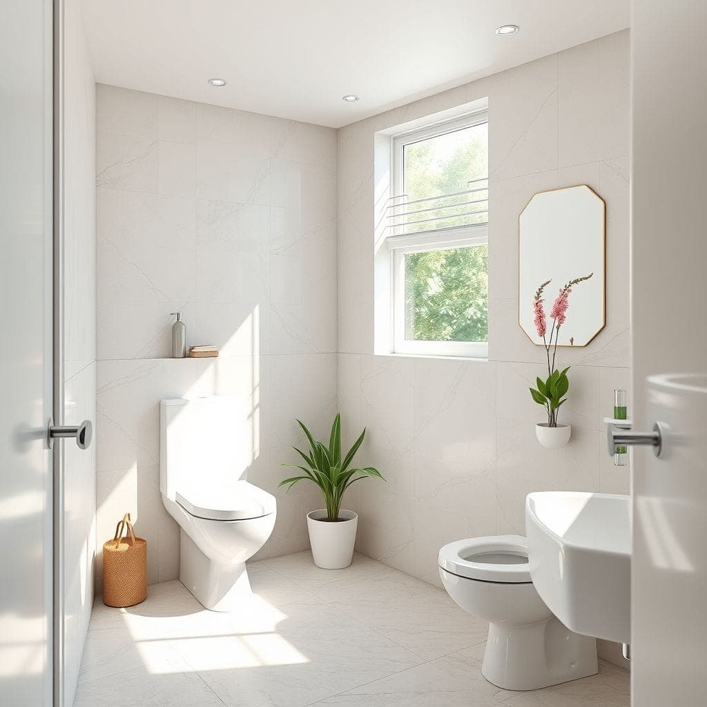 Modern Toilet design example 3