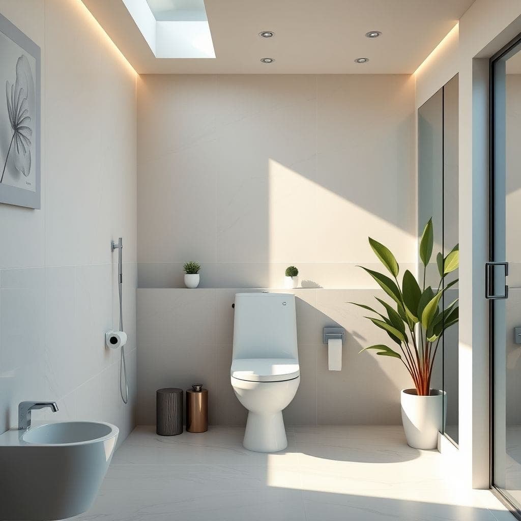 Modern Toilet design example 4