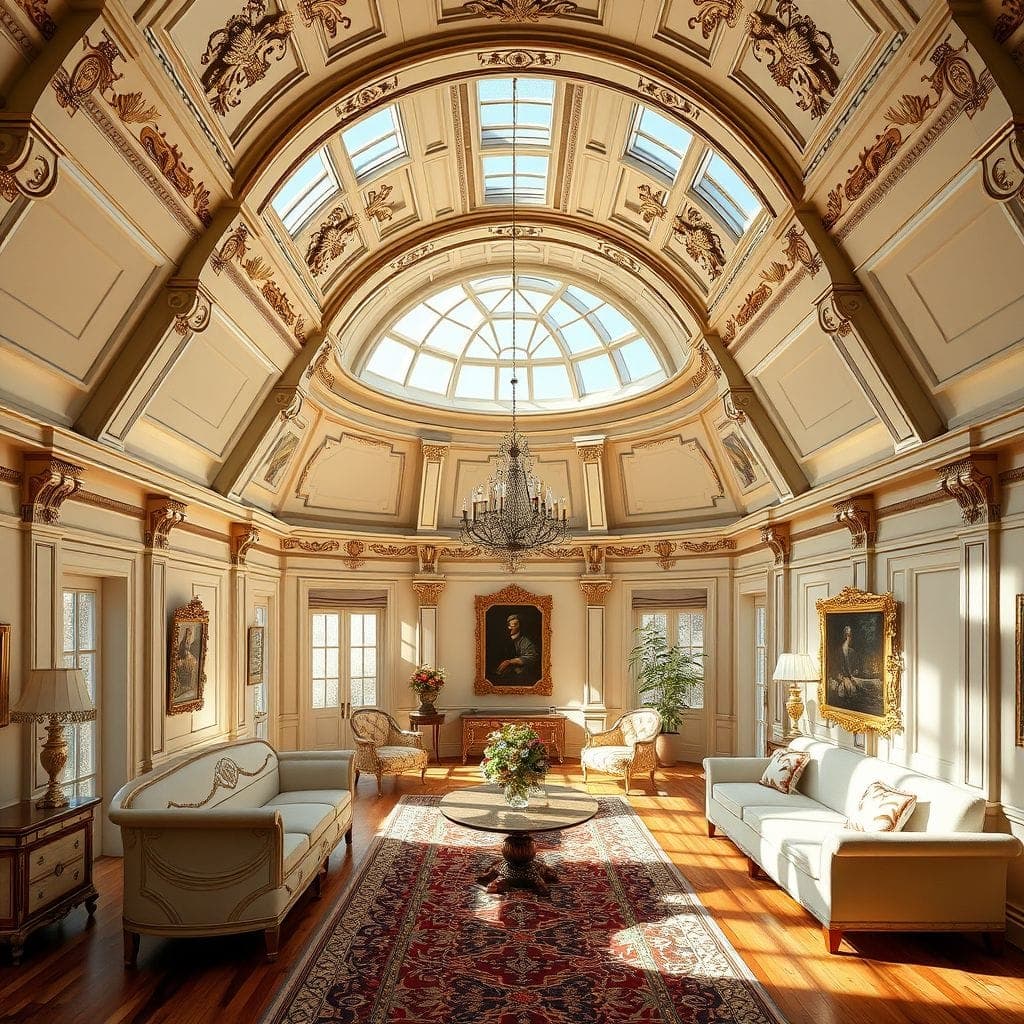 Neoclassic Attic design example 4
