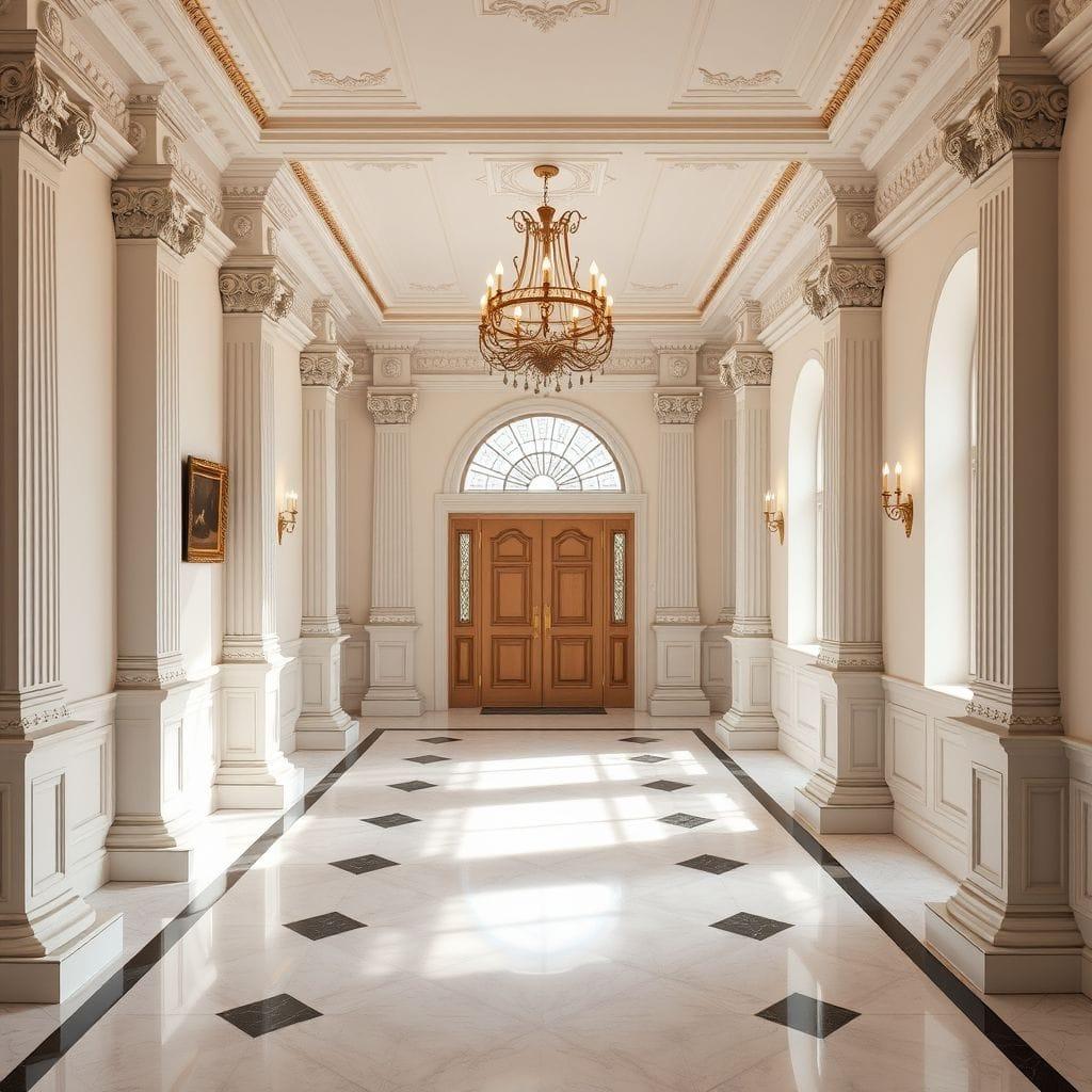 Neoclassic Basement design example 1