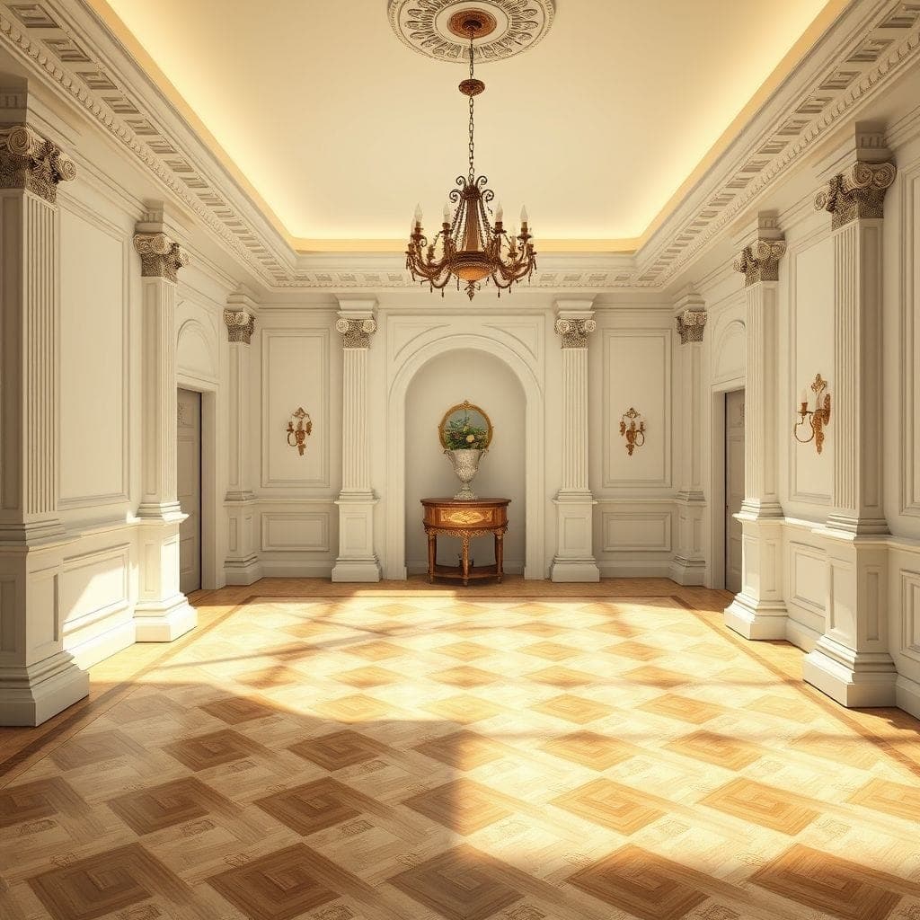 Neoclassic Basement design example 3