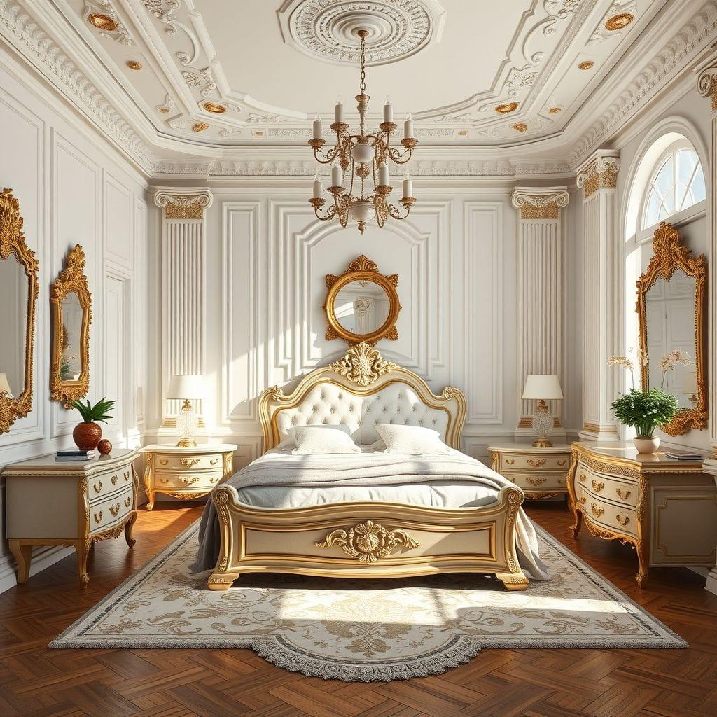 Neoclassic Bedroom design example 2