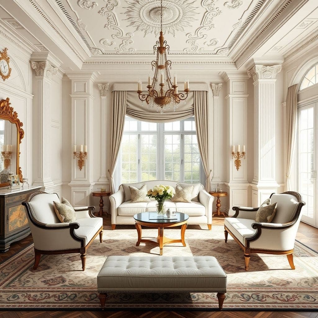 Neoclassic Guest Room design example 1