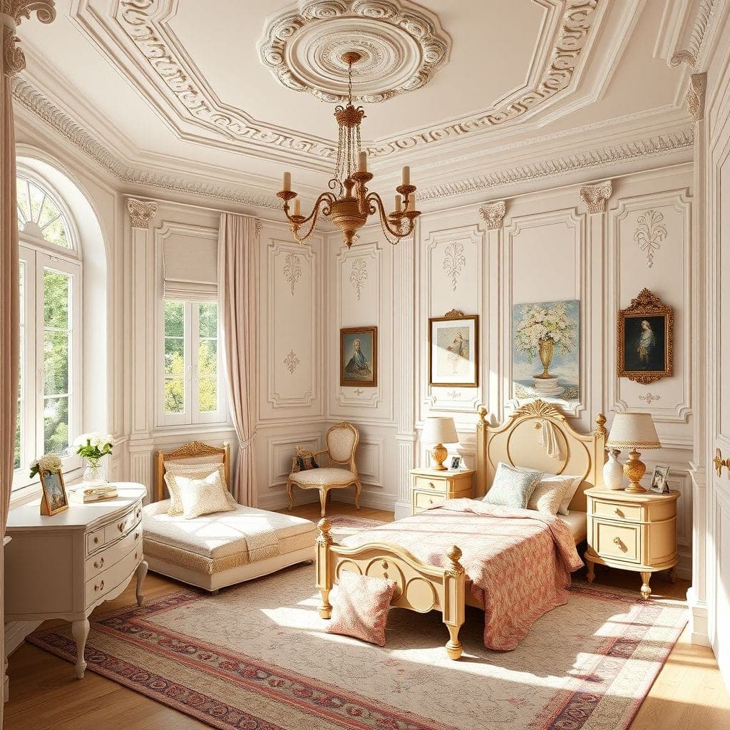 Neoclassic Kids Room design example 4