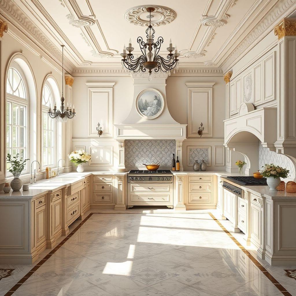 Neoclassic Kitchen design example 3