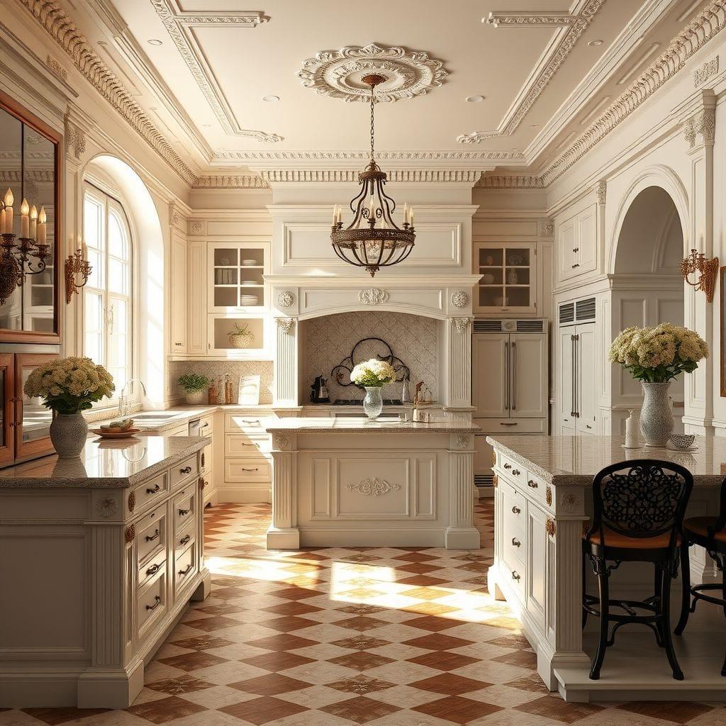 Neoclassic Kitchen design example 4