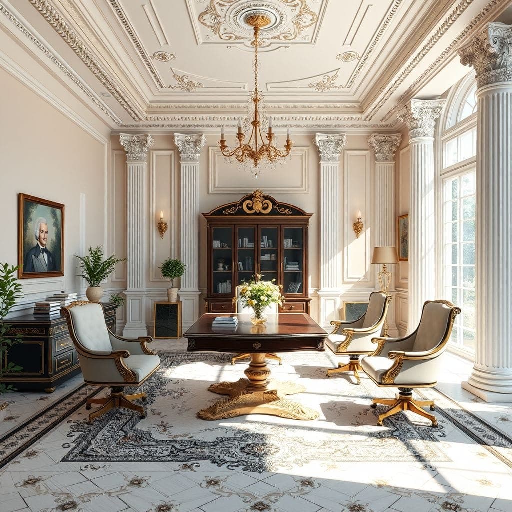 Neoclassic Office design example 4