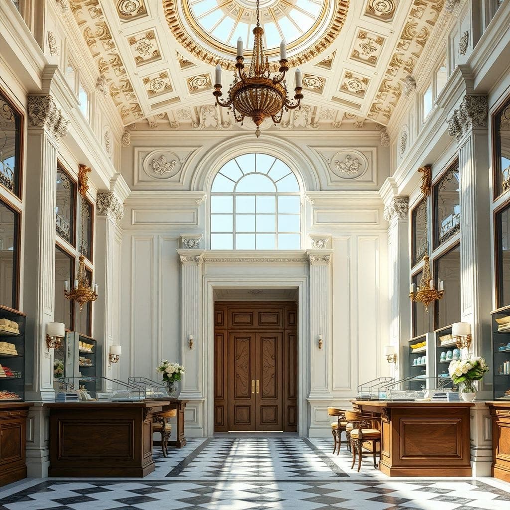 Neoclassic Store design example 1