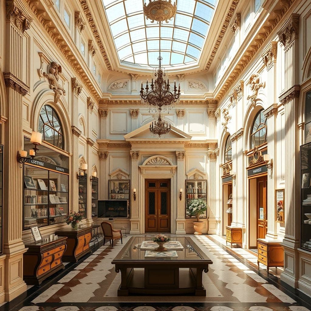 Neoclassic Store design example 2