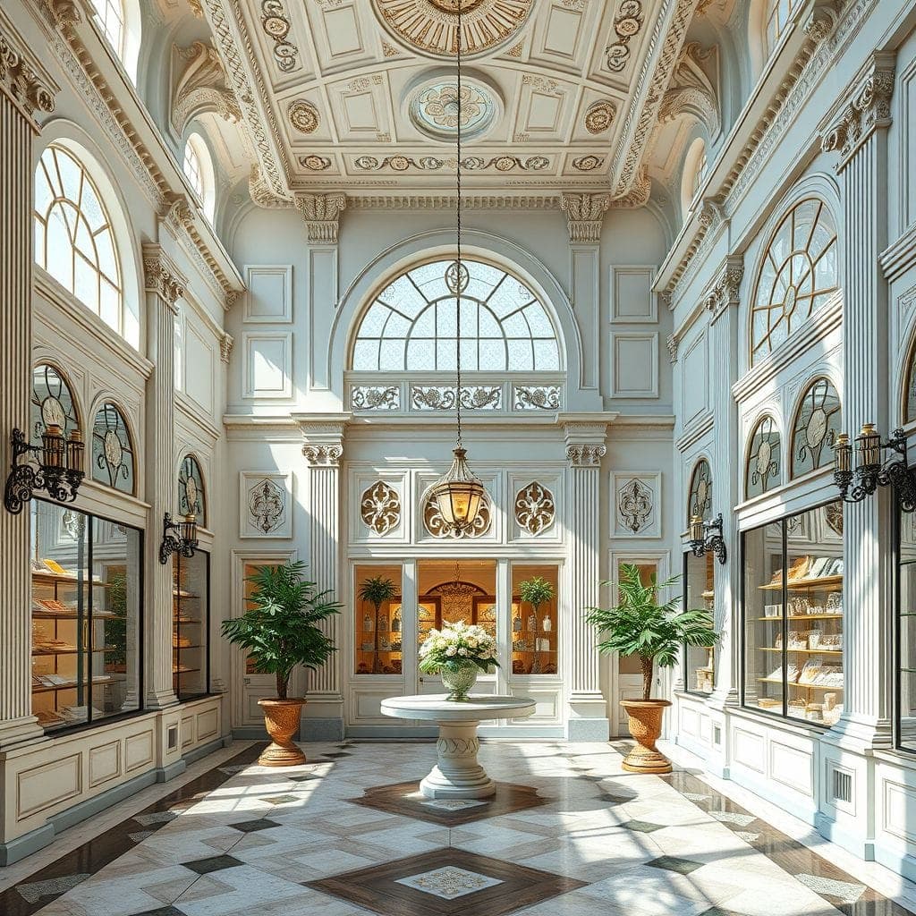 Neoclassic Store design example 3