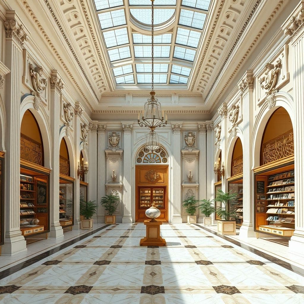 Neoclassic Store design example 4