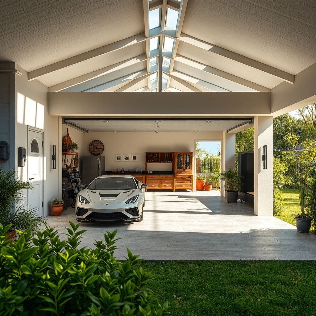 Outdoor Garage design example 4